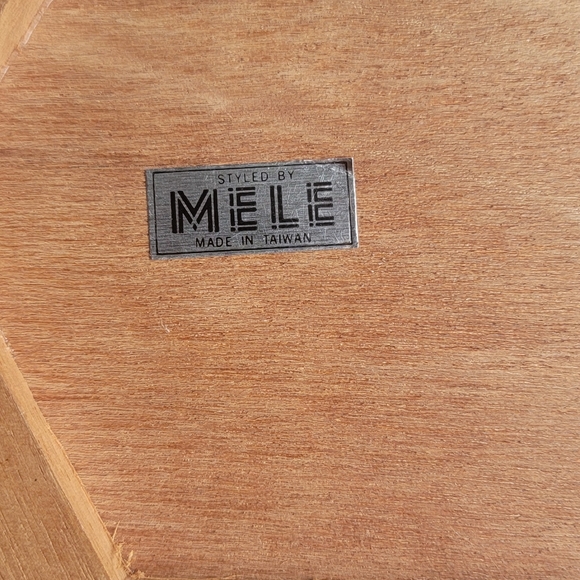 VINTAGE WOODEN MELE JEWELRY BOX - Picture 7 of 10